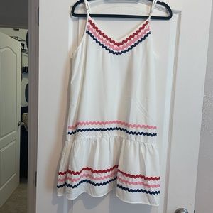 White boutique dress